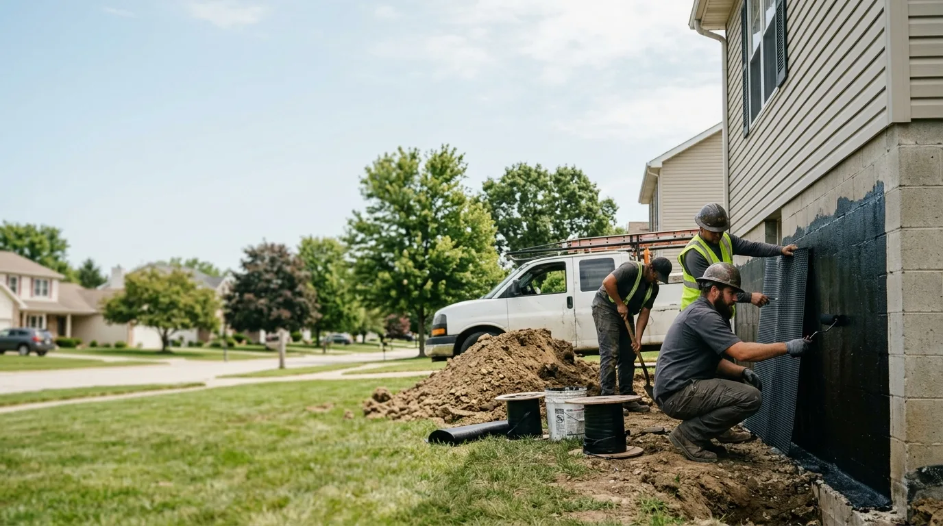 Basement Waterproofing in Moline, KS near me